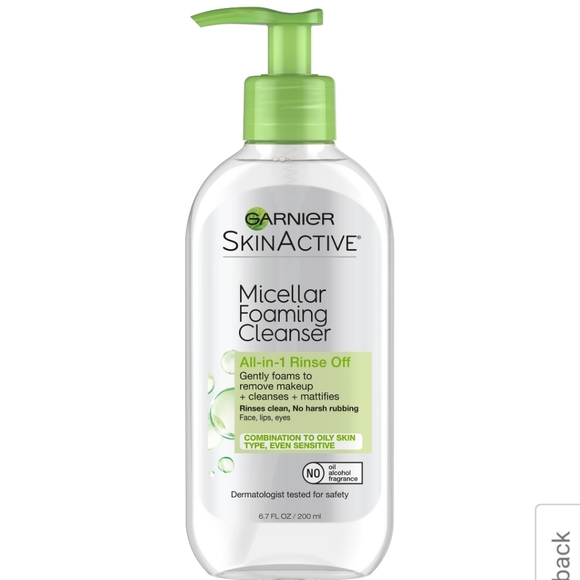 garnier micellar foaming cleanser